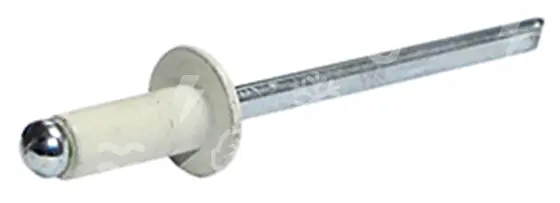 nýt hliníkový lakovaný bílý AL 4,0 x 10 mm, RAL 9010, (1 balení=1000 ks)